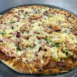 pizzas légumes