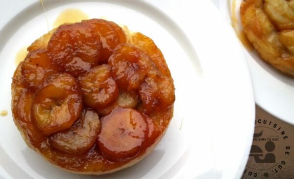 Tarte tatin aux bananes