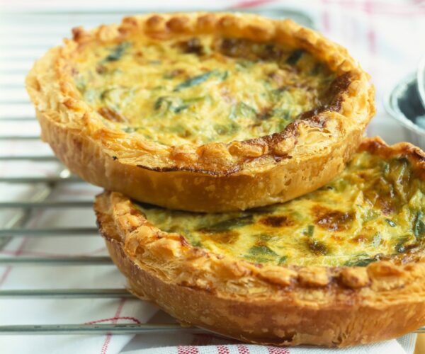 Tartelette aux poireaux