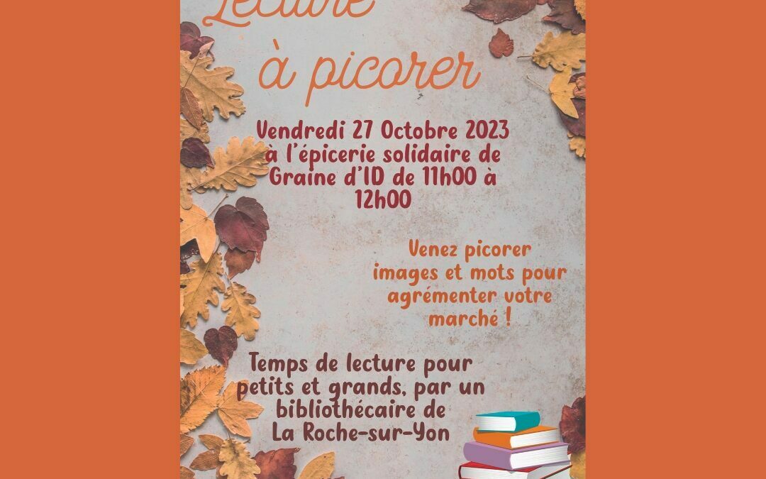 Lecture Automnale à l’épicerie