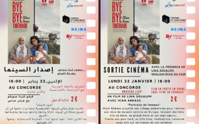 Sortie cinéma « BYE BYE TIBÉRIADE »