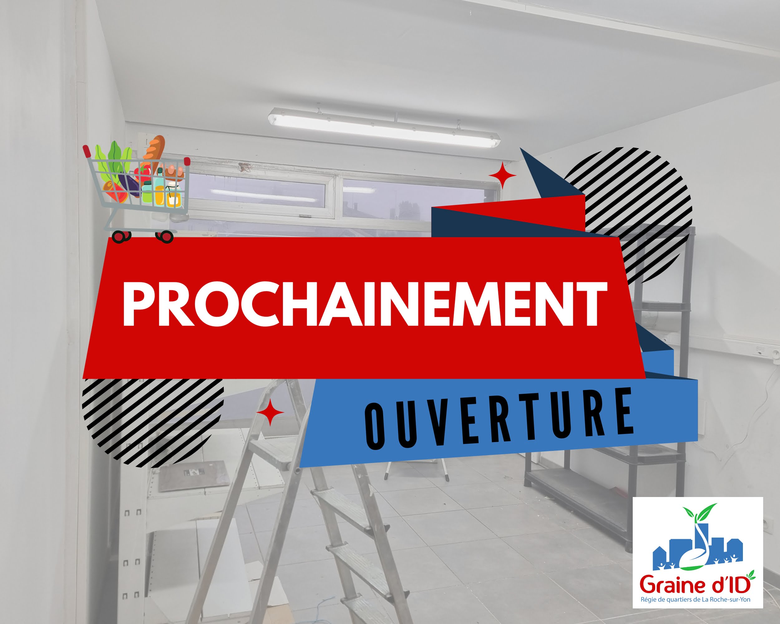 Annonce de l'ouverture prochaine de la boutique primeur à Graine d'ID