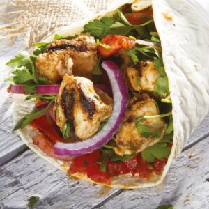 Wraps jambon/légumes (x2)