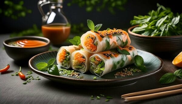 Rouleaux de printemps (x2)