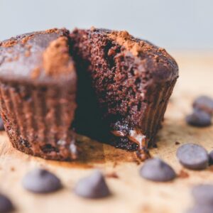 Muffin coulant au chocolat