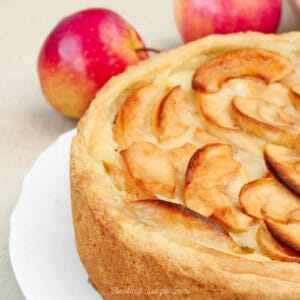 Fondant aux pommes (part individuelle)