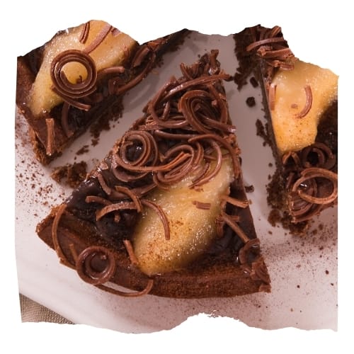 Tarte Poire/Chocolat (1 personne)