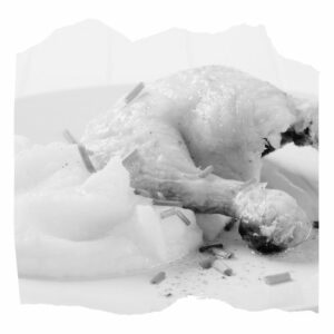Émincé de poulet & purée de légumes (1 personne)
